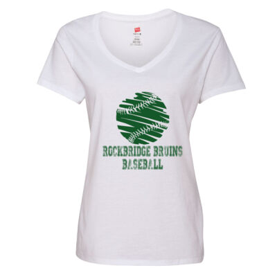 Baseball Women's V-Neck T Thumbnail