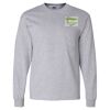 Ultra Cotton Long Sleeve T-Shirt with a Pocket Thumbnail