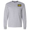 Ultra Cotton Long Sleeve T-Shirt with a Pocket Thumbnail