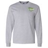 Ultra Cotton Long Sleeve T-Shirt with a Pocket Thumbnail